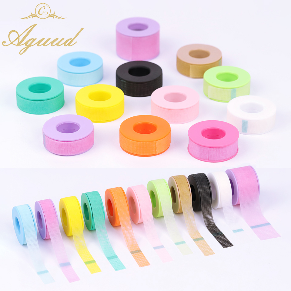 Eyelash Extension Eye Mask - 1/5 Stück Vlies Silikon Gel Klebeband