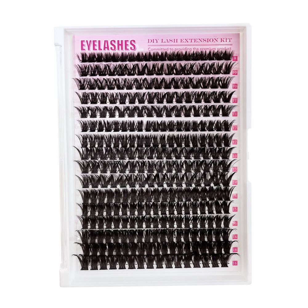 Eyelash Extension Wispy Look - Natürlich Aussehende Künstliche Wimpern Bond and