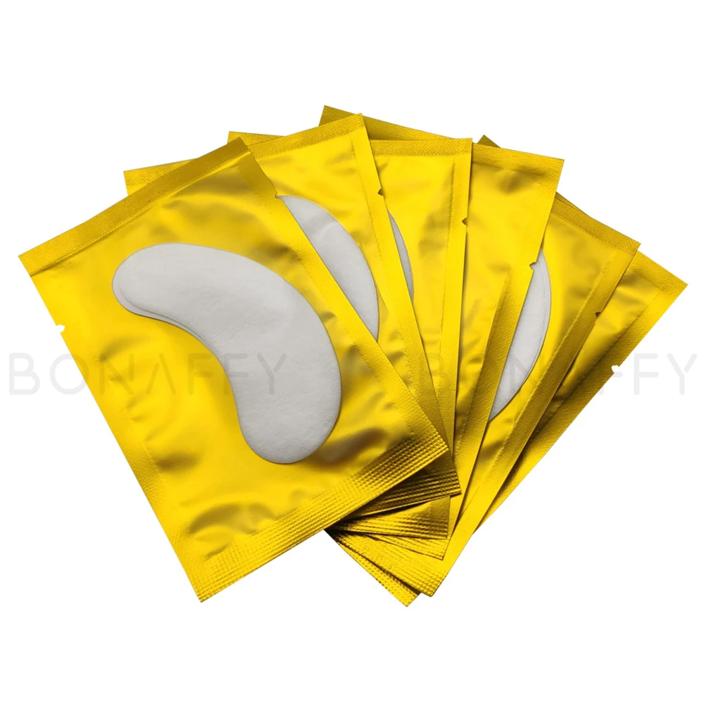 Eyelash Extension Eye Mask - 200 Paar Wimpern-Unterlagen fusselfrei für Wimpernverlängerung,