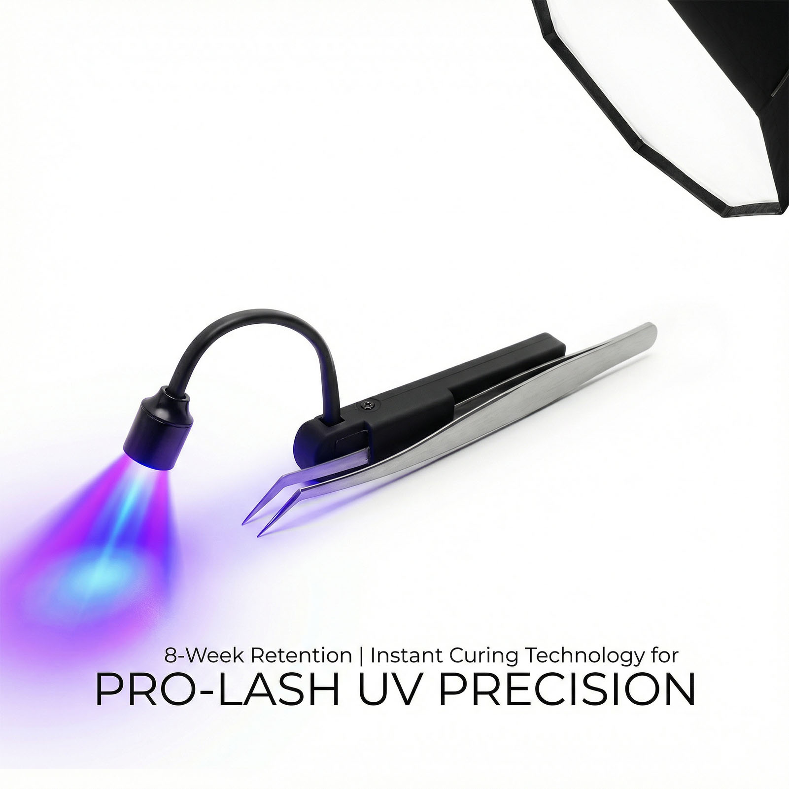 Eyelash Extension Led - LED-Wimpernlampe 1W 395nm Schnellkleber-Aushärtelampe und Tragbare