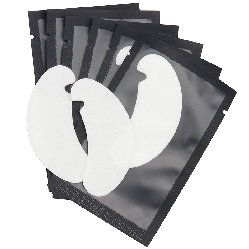 Eyelash Extension Eye Mask - 50 Paar Wimpernverlängerungs-Hydrogel-Pflaster zum Pfropfen von