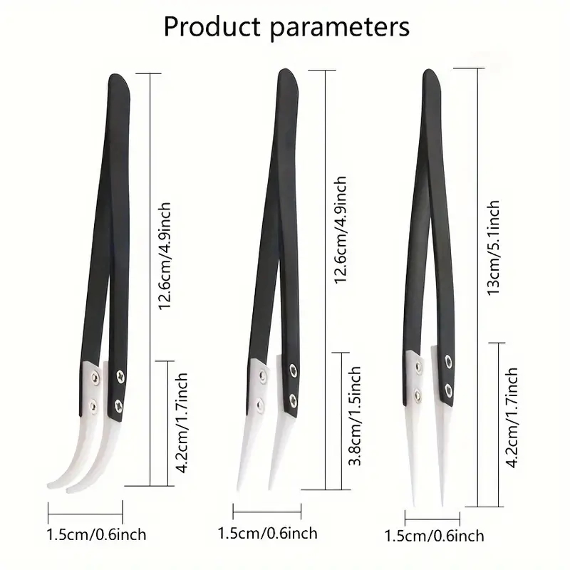 Antistatische Keramikpinzette, – Isolation Tweezer Curved Bewertung und Preis