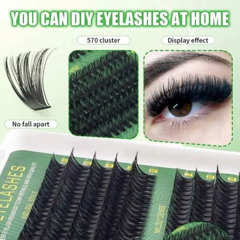 Natürlich Aussehende Künstlich – Eyelash Extension Wispy Look Bewertung und Preis