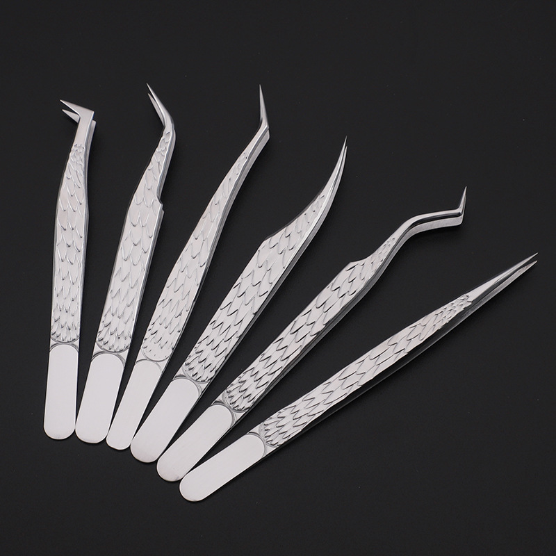 6-teiliges Wimpernpinzetten-Se – Isolation Tweezer Curved Bewertung und Preis