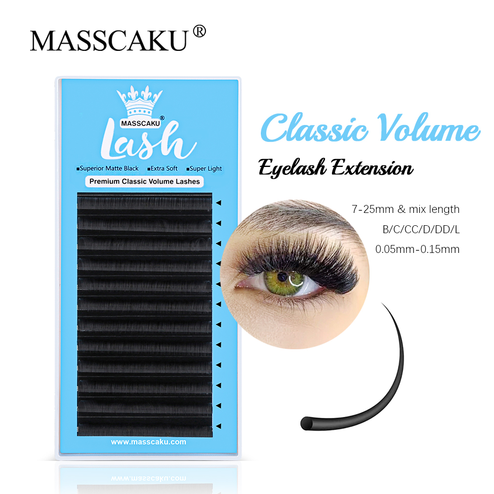 Masscaku 0.05/0.07/0.10/0,15mm – Eyelash Extension Natural Classic Bewertung und Preis
