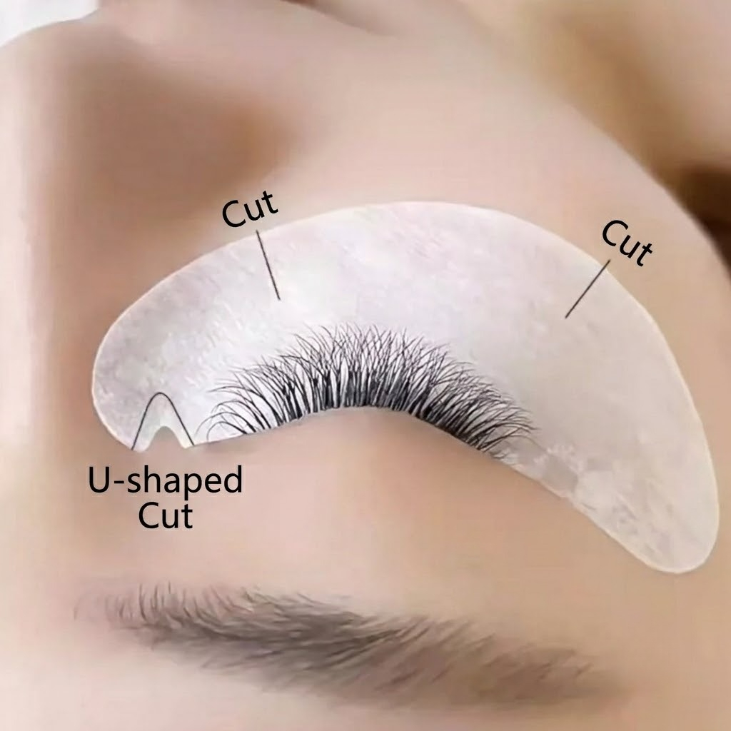 50 Paar U-förmige Augenpads fü – Eyelash Extension Eye Mask Bewertung und Preis