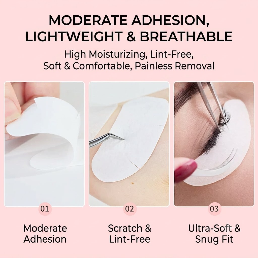 50 Paar U-förmige Augenpads fü – Eyelash Extension Eye Mask Bewertung und Preis