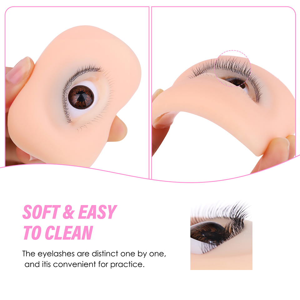 3-Schicht-Silikon-Augenmodell  – Eyelash Extension Natural Classic Bewertung und Preis