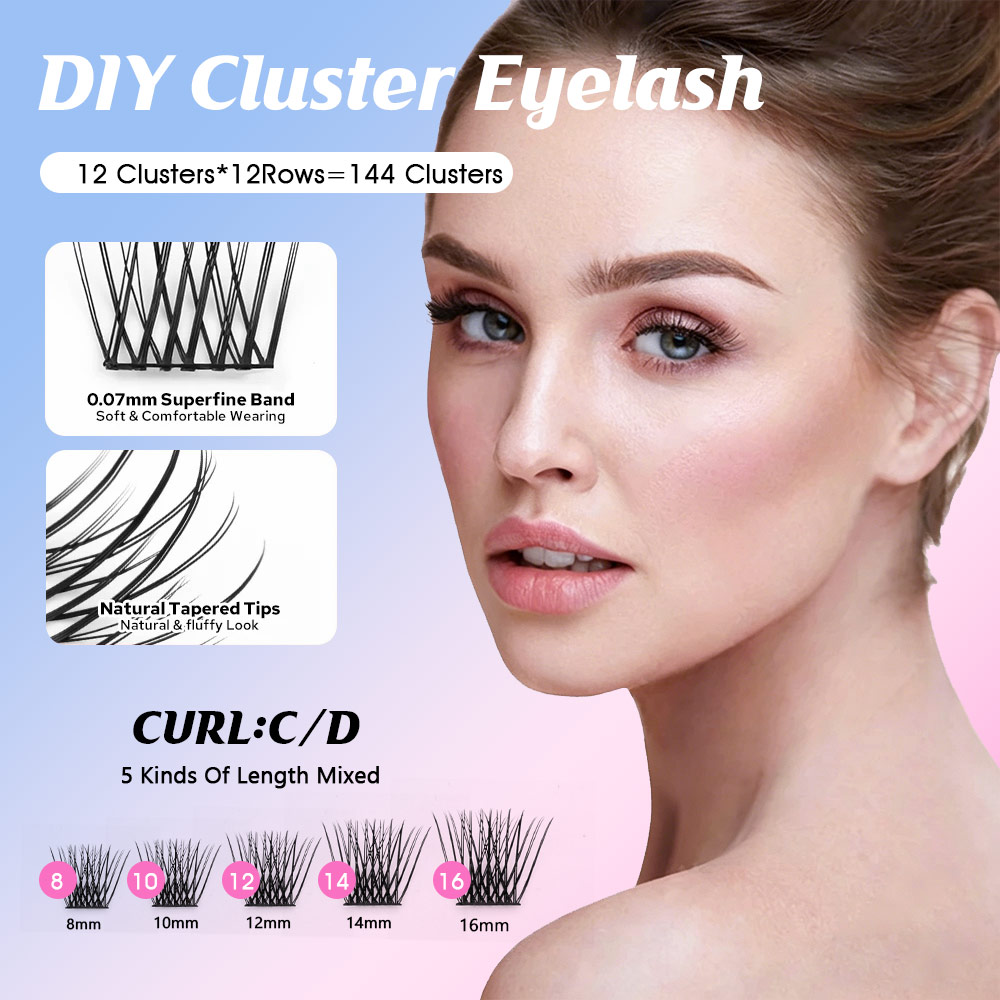 144 Großpackung YUANZHIJIE Wim – Eyelash Extension Single Lash Bewertung und Preis