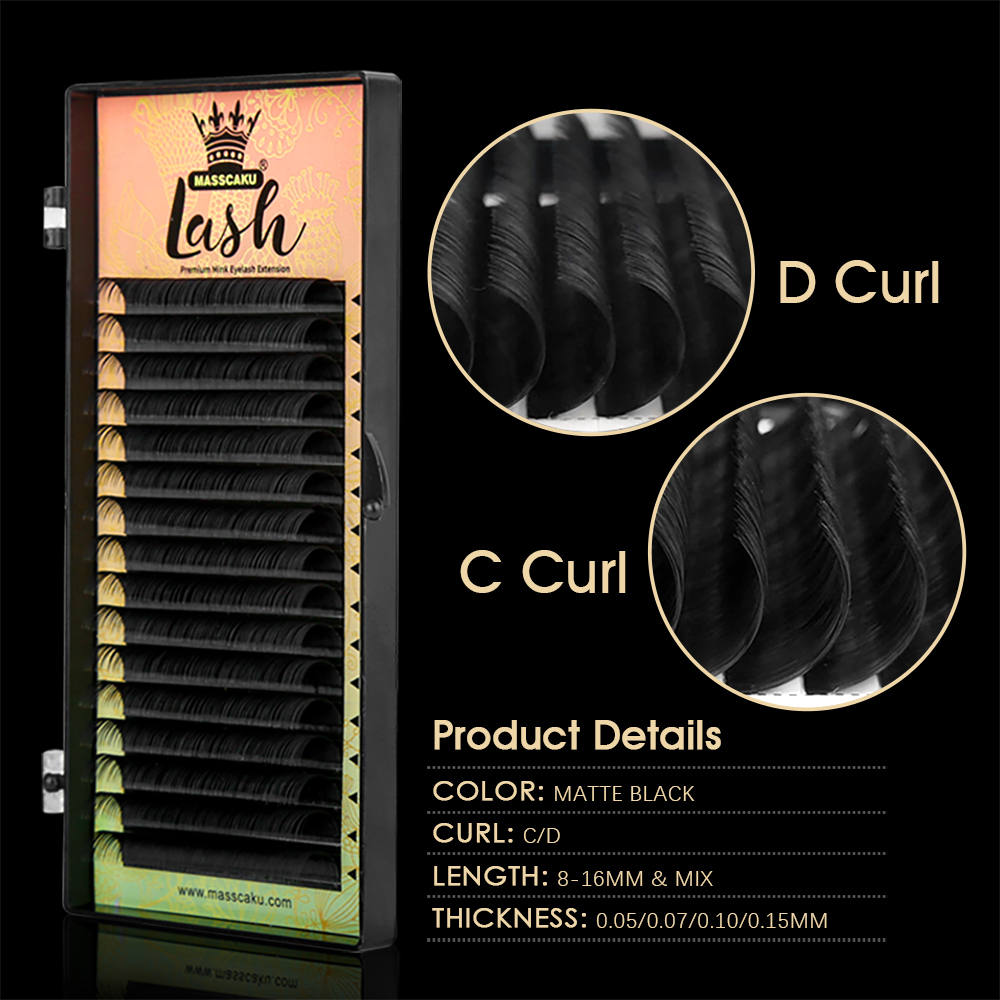 16 Linien MASSCAKU C D Curl Wa – Eyelash Extension Natural Classic Bewertung und Preis