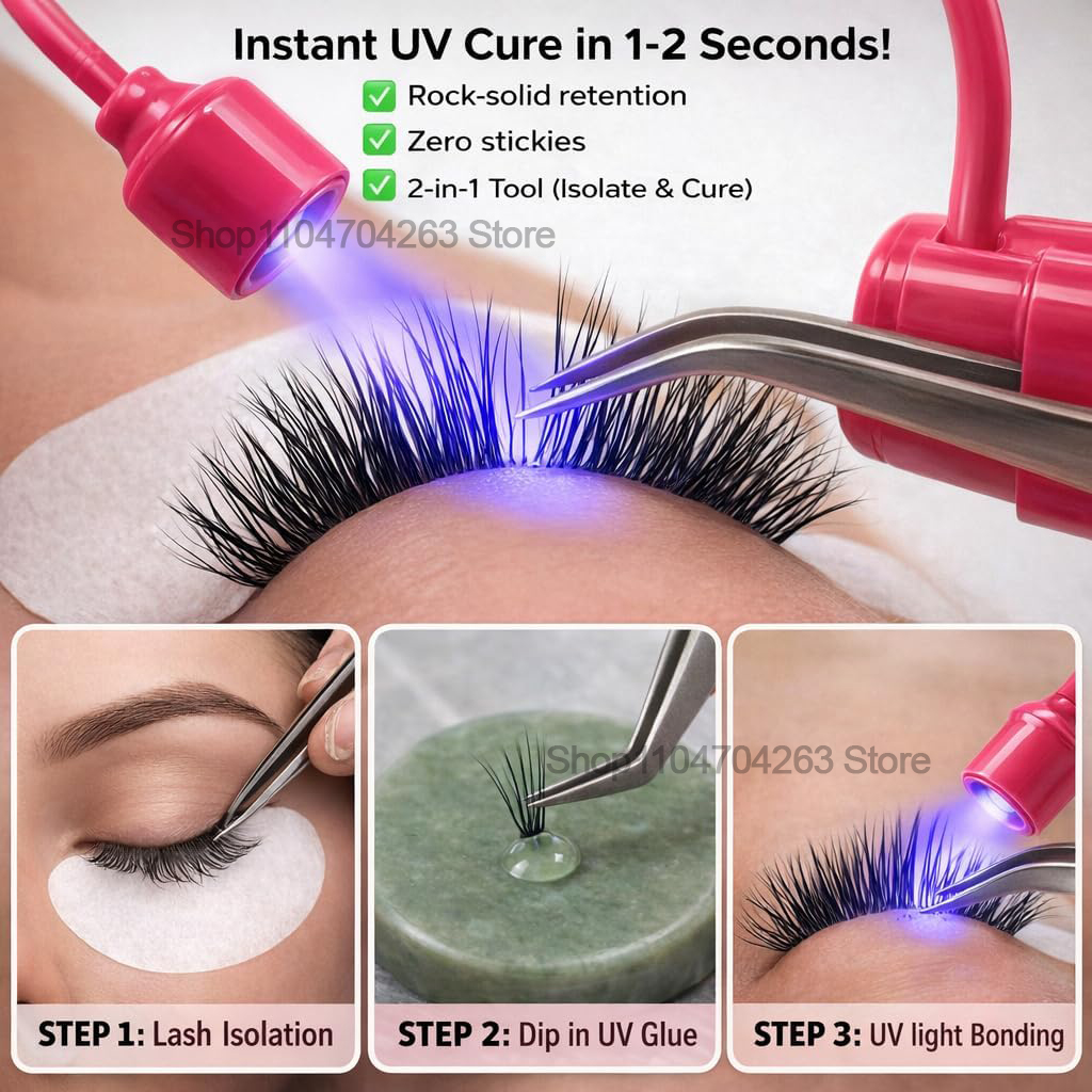 Mini UV-Wimpernlicht 180 °   R – Eyelash Extension Led Bewertung und Preis