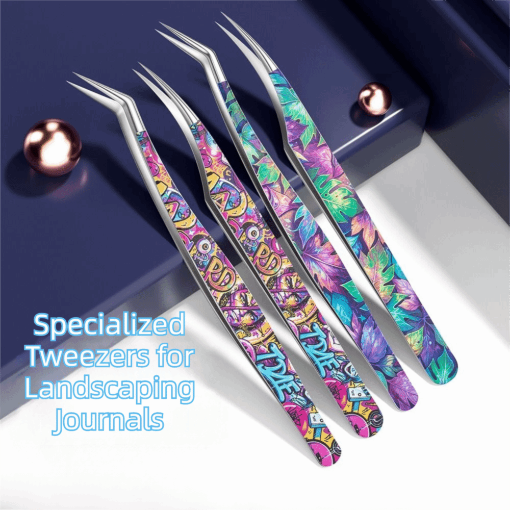 Metallische Gebogene Pinzette  – Lash Mapping Sticker Bewertung und Preis