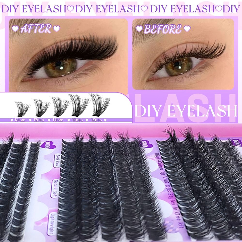 9-18mm Lange Künstliche Wimper – Eyelash Extension Wispy Look Bewertung und Preis