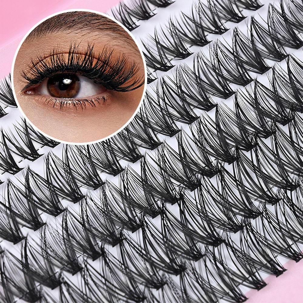 12 Reihen Natürlich Aussehende – Eyelash Extension Wispy Look Bewertung und Preis