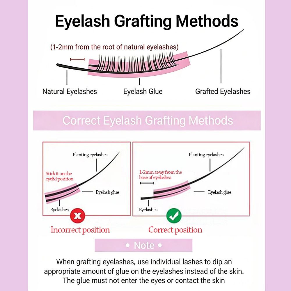 12 Reihen Natürlich Aussehende – Eyelash Extension Wispy Look Bewertung und Preis