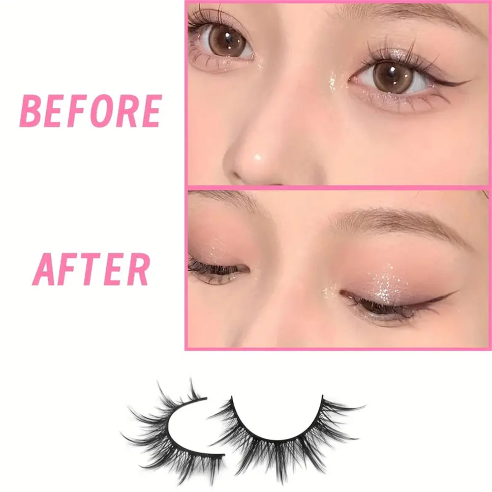 10 Paar Manga Anime Wimpern Na – Eyelash Extension Japan Bewertung und Preis