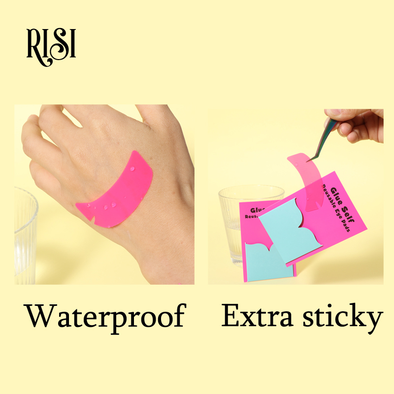 RISI Super Sticky Silikon-Auge – Eyelash Extension Eye Mask Bewertung und Preis