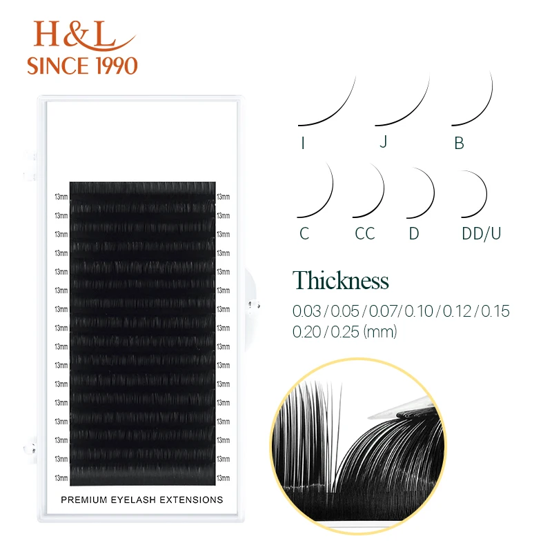 H&L SINCE 1990 16-reihige Kuns – Eyelash Extension Natural Classic Bewertung und Preis