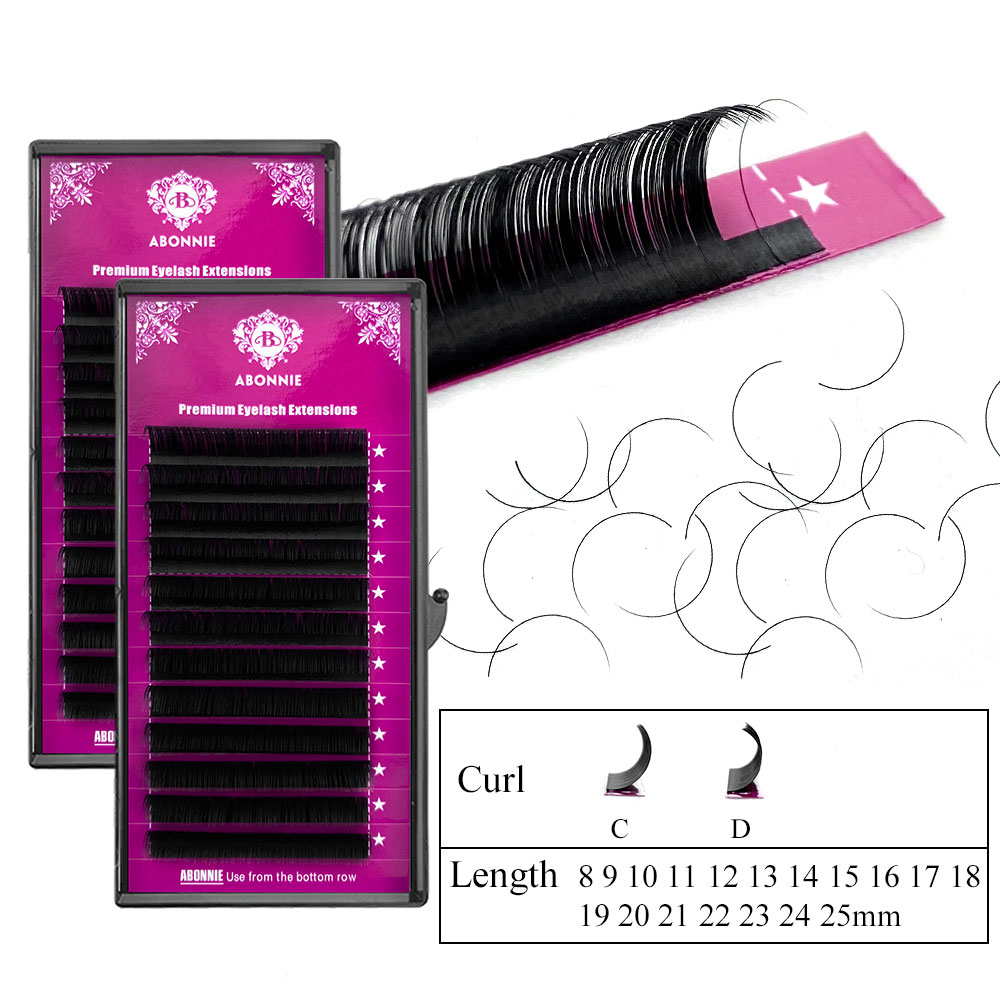 Abonnie B Curl 8–15 mm künstli – Eyelash Extension Natural Classic Bewertung und Preis