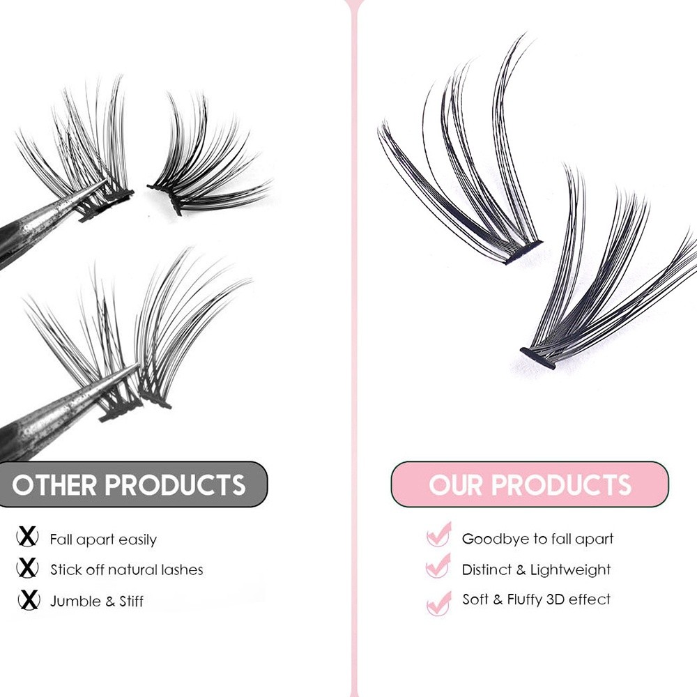 8-16mm Lange Künstliche Wimper – Eyelash Extension Wispy Look Bewertung und Preis