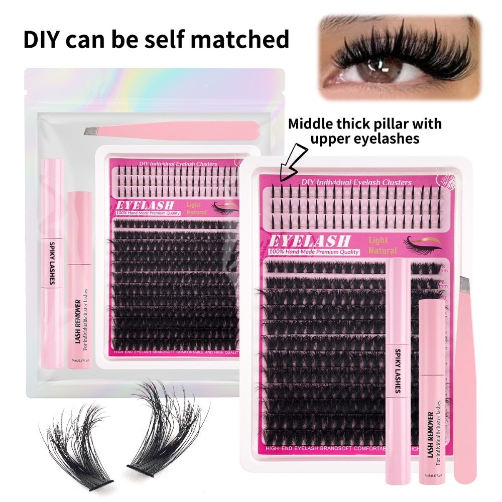 8-18mm Lange Künstliche Wimper – Eyelash Extension Wispy Look Bewertung und Preis