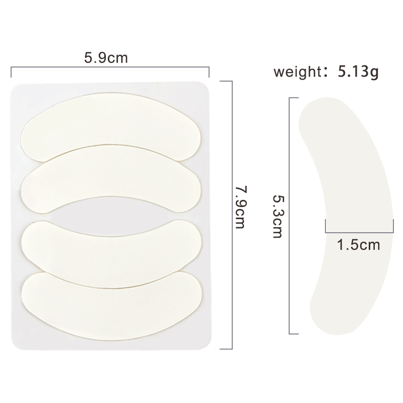 1 Packung 3D-Silikon-Augenpads – Eyelash Extension Eye Mask Bewertung und Preis