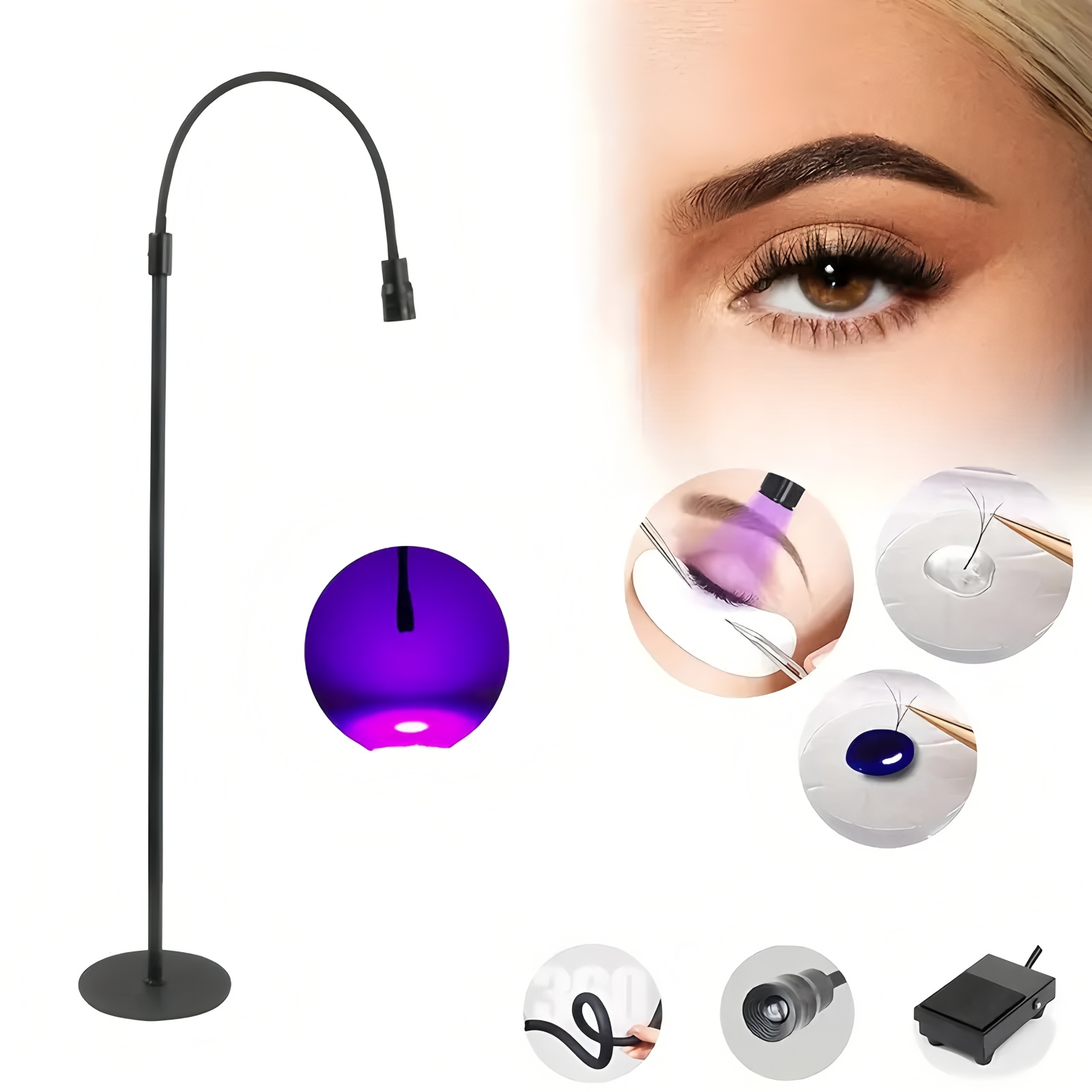 LED 5W Wimpernlicht, bodensteh – Eyelash Extension Led Bewertung und Preis