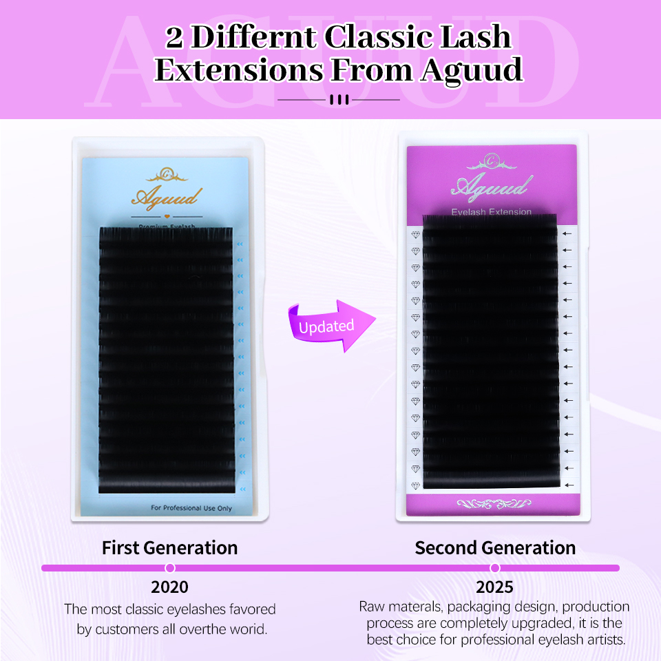 AGUUD 5 Trays/Lot NEU Super Ma – Eyelash Extension Natural Classic Bewertung und Preis