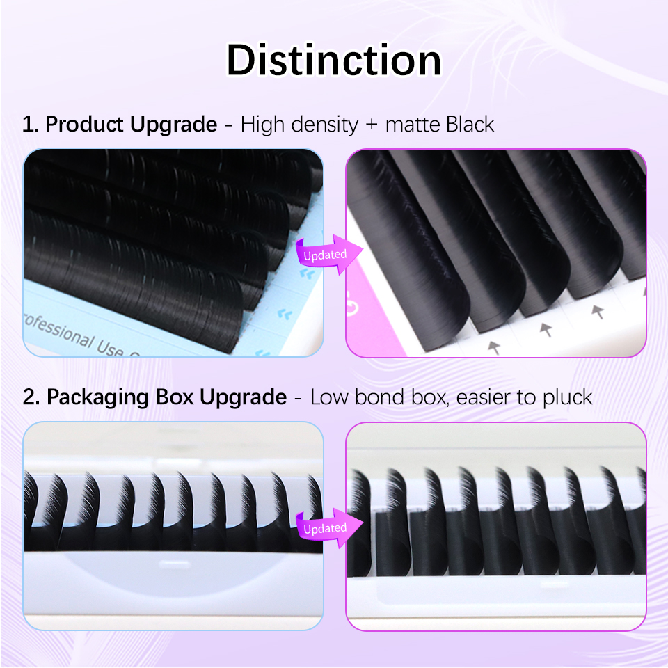 AGUUD 5 Trays/Lot NEU Super Ma – Eyelash Extension Natural Classic Bewertung und Preis