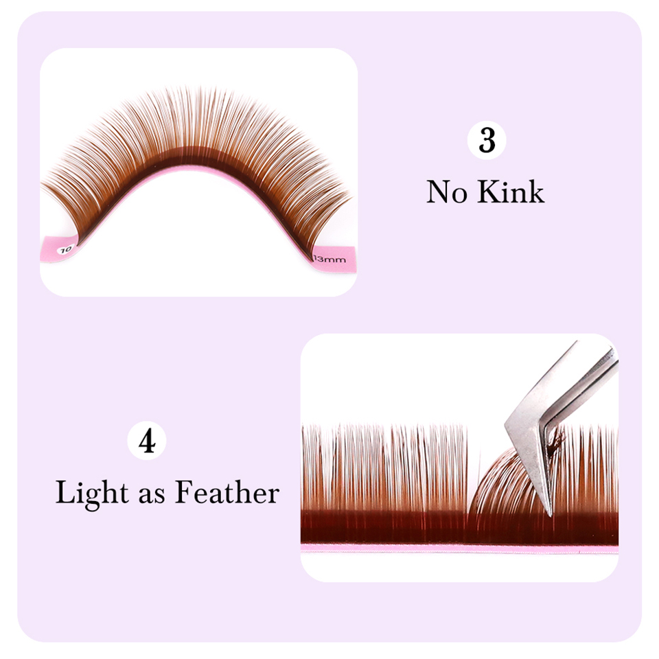 Kakao schokoladenbraune Wimper – Eyelash Extension Natural Classic Bewertung und Preis