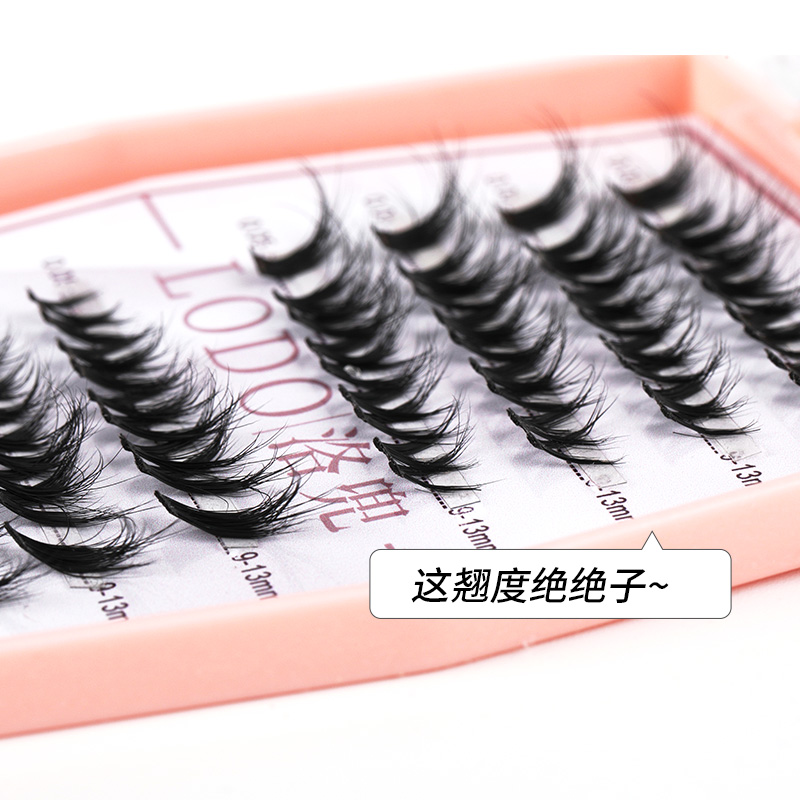 NEU Mix 8DFluffy Single Cluste – Eyelash Extension Single Lash Bewertung und Preis