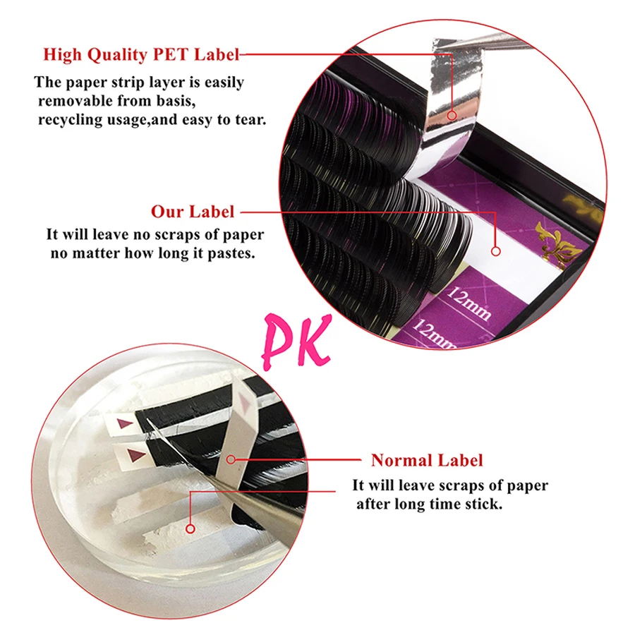 GLAMLASH Großhandel 16 Reihen  – Eyelash Extension Single Lash Bewertung und Preis
